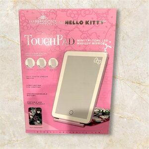 Hello Kitty (Animal) Touch Pad Mini Tri-Tone LED Makeup Mirror